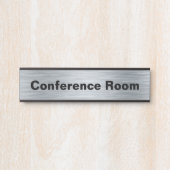 Konferenzsaal Türschild (Vorderseite )