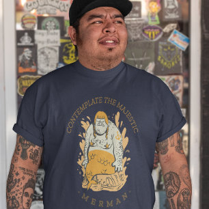 Konferieren Sie den majestätischen Merman T-Shirt