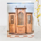 Konfessionsbox Salzburg Karte (Gelbe Blume)