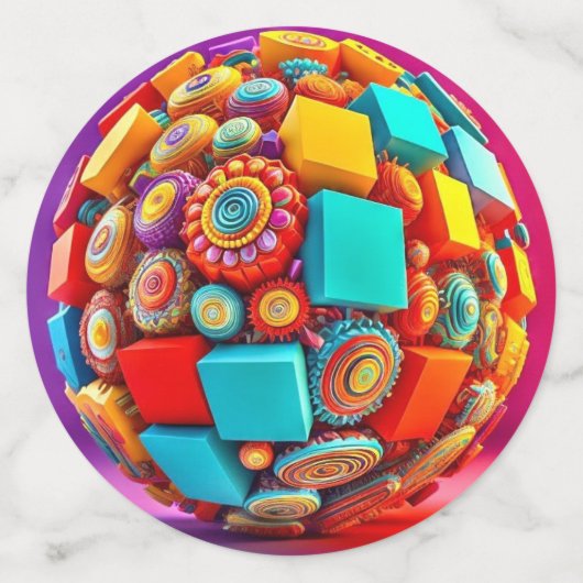 Konfetti (Groß Rückseite)