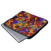 Konfetti-Albtraum Laptopschutzhülle (Vorne Knopf)