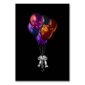 Konfetti-Ballon Tischnummer (Rückseite)