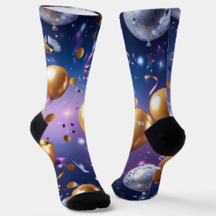 Konfetti Countdown Socken