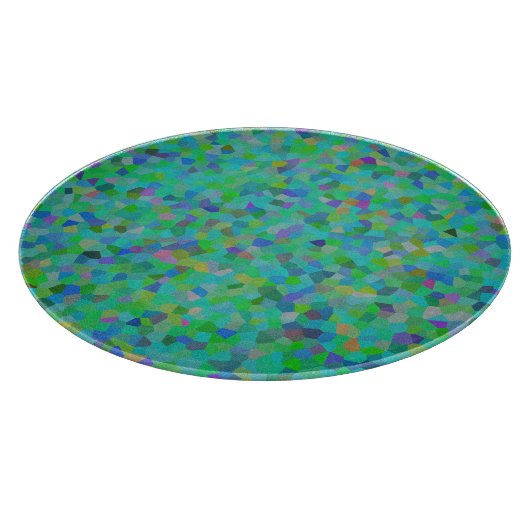 Konfetti-Design Schneidebrett (Ecke)