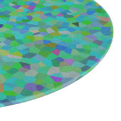 Konfetti-Design     Schneidebrett (Ecke)