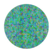 Konfetti-Design Schneidebrett (Vorderseite)