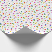 Konfetti-Dots-Packpapier Geschenkpapier (Ecke)