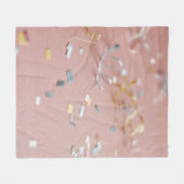 Konfetti Fleecedecke (Vorderseite (Horizontal))