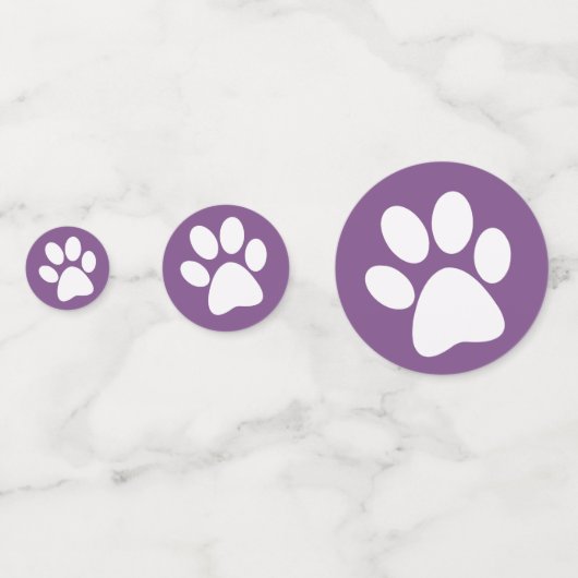 Konfetti für das Design von weißer Farbe (Vorderseiten)