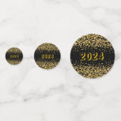 Konfetti für den Glitzer im neuen Jahr (Vorderseiten)