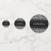 Konfetti für den Glitzer im neuen Jahr (Rückseiten)