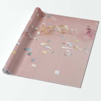 Konfetti Geschenkpapier
