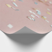 Konfetti Geschenkpapier (Ecke)