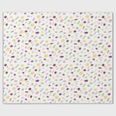 Konfetti. Geschenkpapier (Flach)