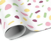 Konfetti. Geschenkpapier (Rolleneckpunkt)