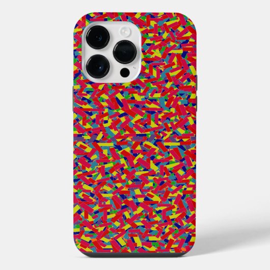Konfetti iPhone Hülle (Rückseite)