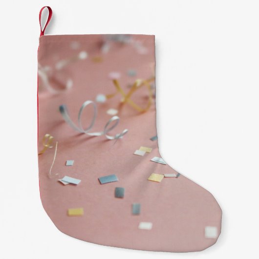 Konfetti Kleiner Weihnachtsstrumpf (Vorderseite)