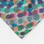 Konfetti-Mosaik-Flanelldecke Fleecedecke (Ecke)