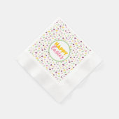 Konfetti. Serviette (Ecke)