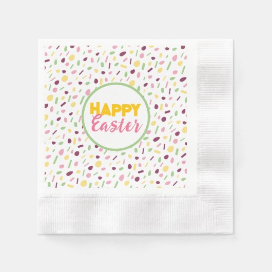 Konfetti. Serviette (Vorderseite)