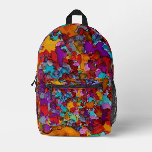 Konfetti Traum Bedruckter Rucksack (Vorderseite)