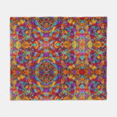 Konfetti Traum Fleecedecke (Vorderseite (Horizontal))