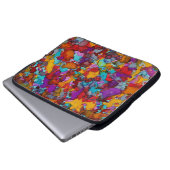 Konfetti-Traum Laptopschutzhülle (Vorne Knopf)