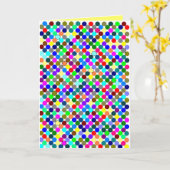 Konfetti zum ausschneiden karte (Gelbe Blume)