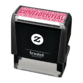 Konfidential Hide Address Blocker Red Permastempel (Produkt)