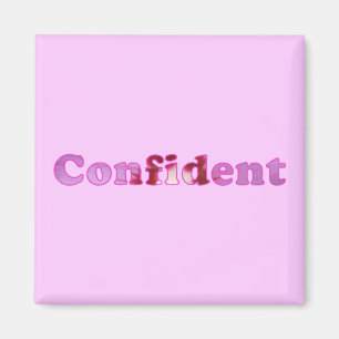 Konfidenzmagnete mit rosa Blume Magnet