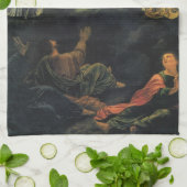 Konfiguration von Giovanni Girolamo Savoldo Geschirrtuch (Gefaltet)