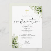 Konfirmatim Rustica Einladung (Vorne/Hinten)