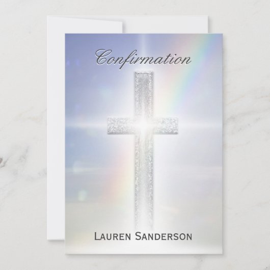 Konfirmation Einladung (Vorderseite)