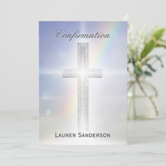 Konfirmation Einladung (Stehend Vorderseite)