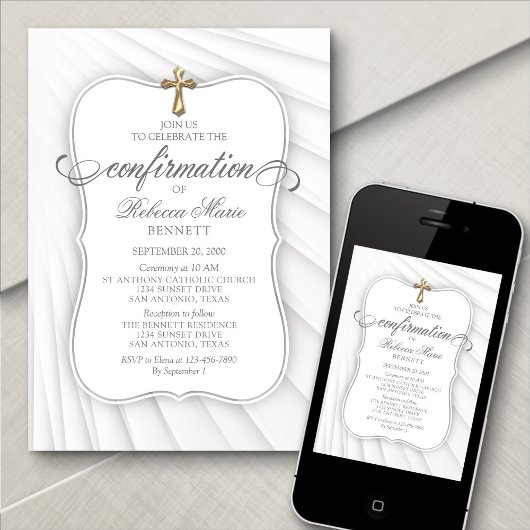 Konfirmation Einladung