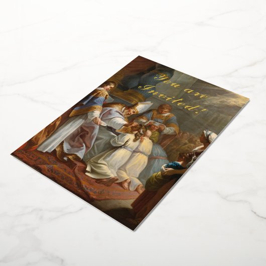 Konfirmation Folieneinladung (Gedreht)