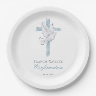 Konfirmation Pappteller