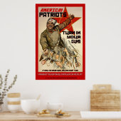 Konfiszierung von Waffen - 2. Änderung Poster (Küche)