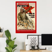 Konfiszierung von Waffen - 2. Änderung Poster (Heimbüro)
