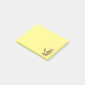 Konfitüre und Reservemaktik Post-it Klebezettel (angewinkelt)