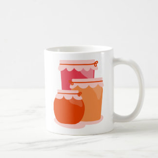 Konfitüren und Jelly Kaffeetasse
