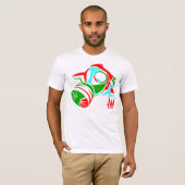 Konflict Gasmaske T-Shirt (Vorne ganz)