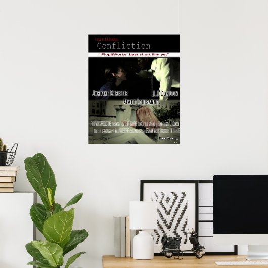 Konfliktplakat Poster (Heimbüro)