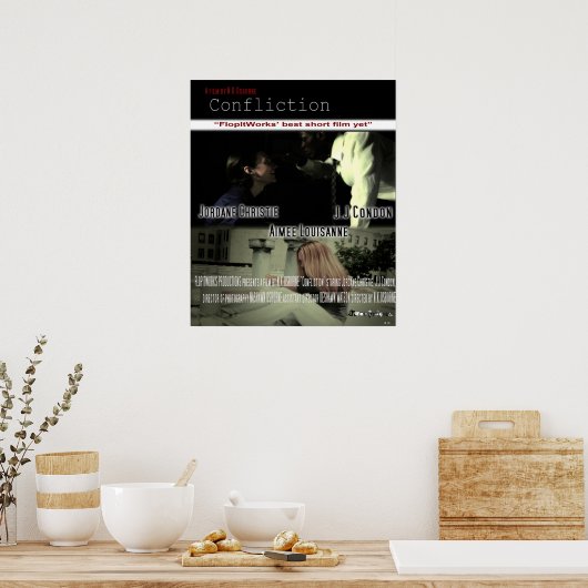 Konfliktplakat Poster (Küche)