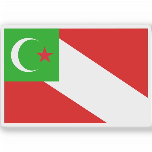 Konföderate Seminole of Oklahoma (historisch), USA Aufkleber (Vorderseite)