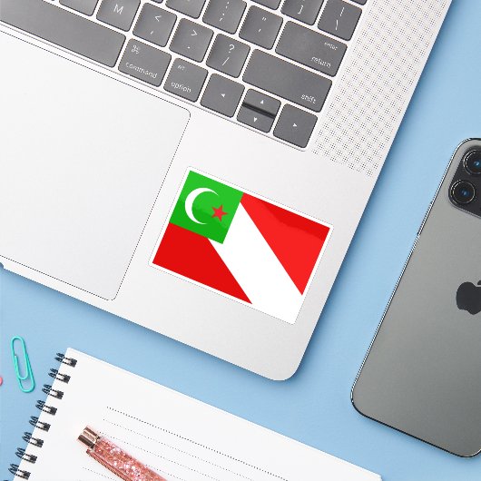 Konföderate Seminole of Oklahoma (historisch), USA Aufkleber (Laptop mit iPhone)