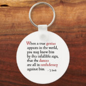 Konföderation von Dunces Schlüsselanhänger (Vorderseite)