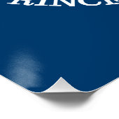 Konföderweg (Fahrrad) Poster (Ecke)