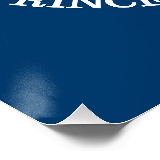 Konföderweg (Fahrrad) Poster (Ecke)