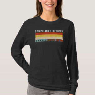 Konformitätsbeauftragter Job Titel Beruf Arbeiter  T-Shirt